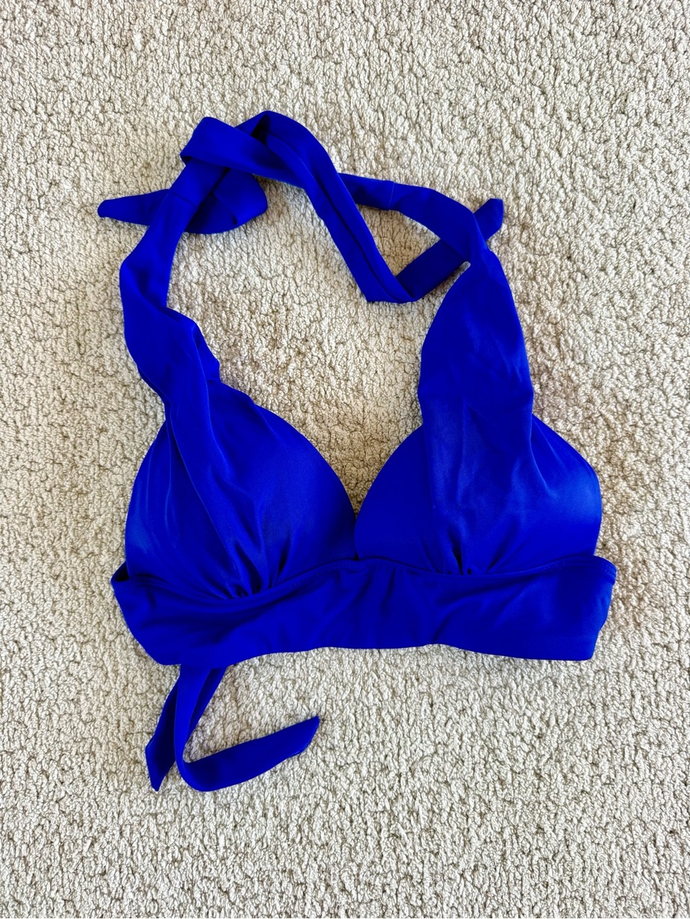 VENUS Women’s Royal Blue Halter Bikini Top